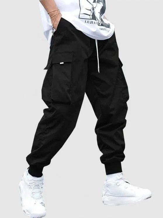 3 Piece Printed T Shirt And Cargo Pants Set