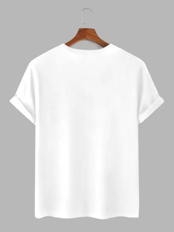 3 Piece Printed T Shirt And Cargo Pants Set