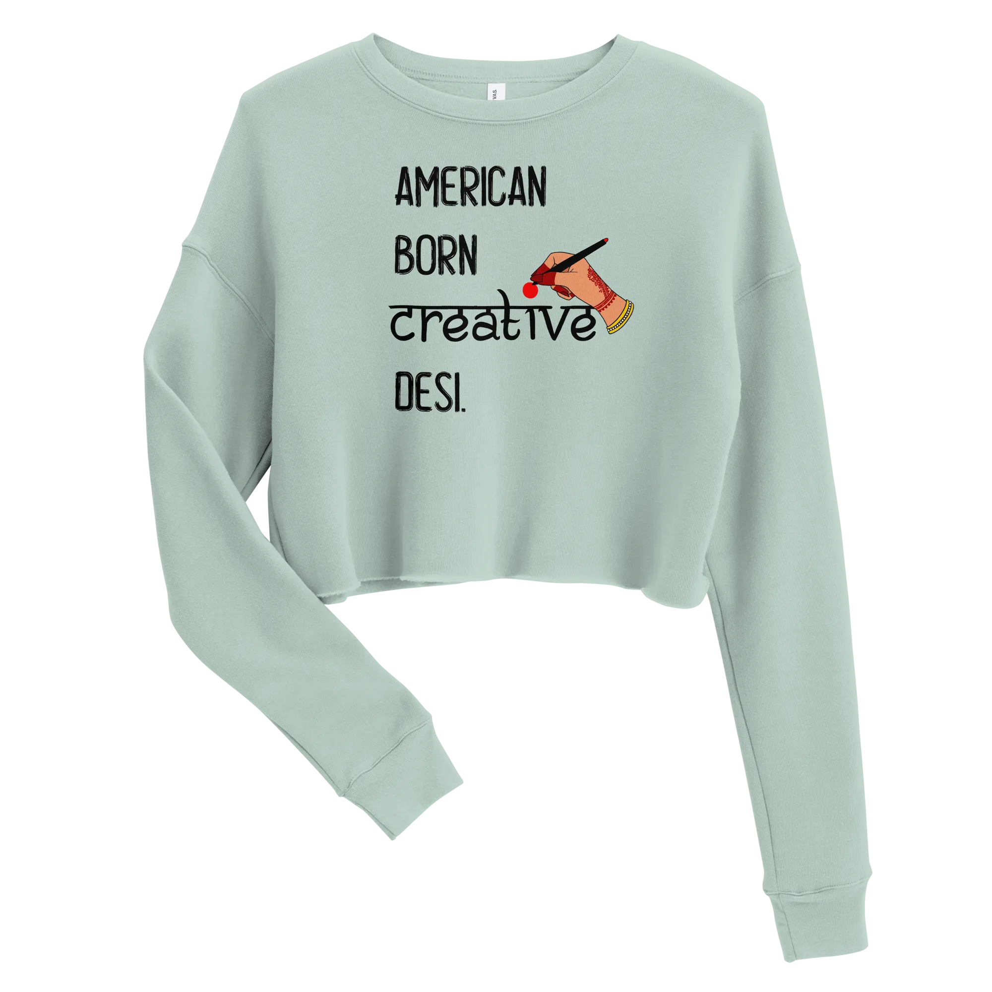 ABCD - Crop Sweatshirt
