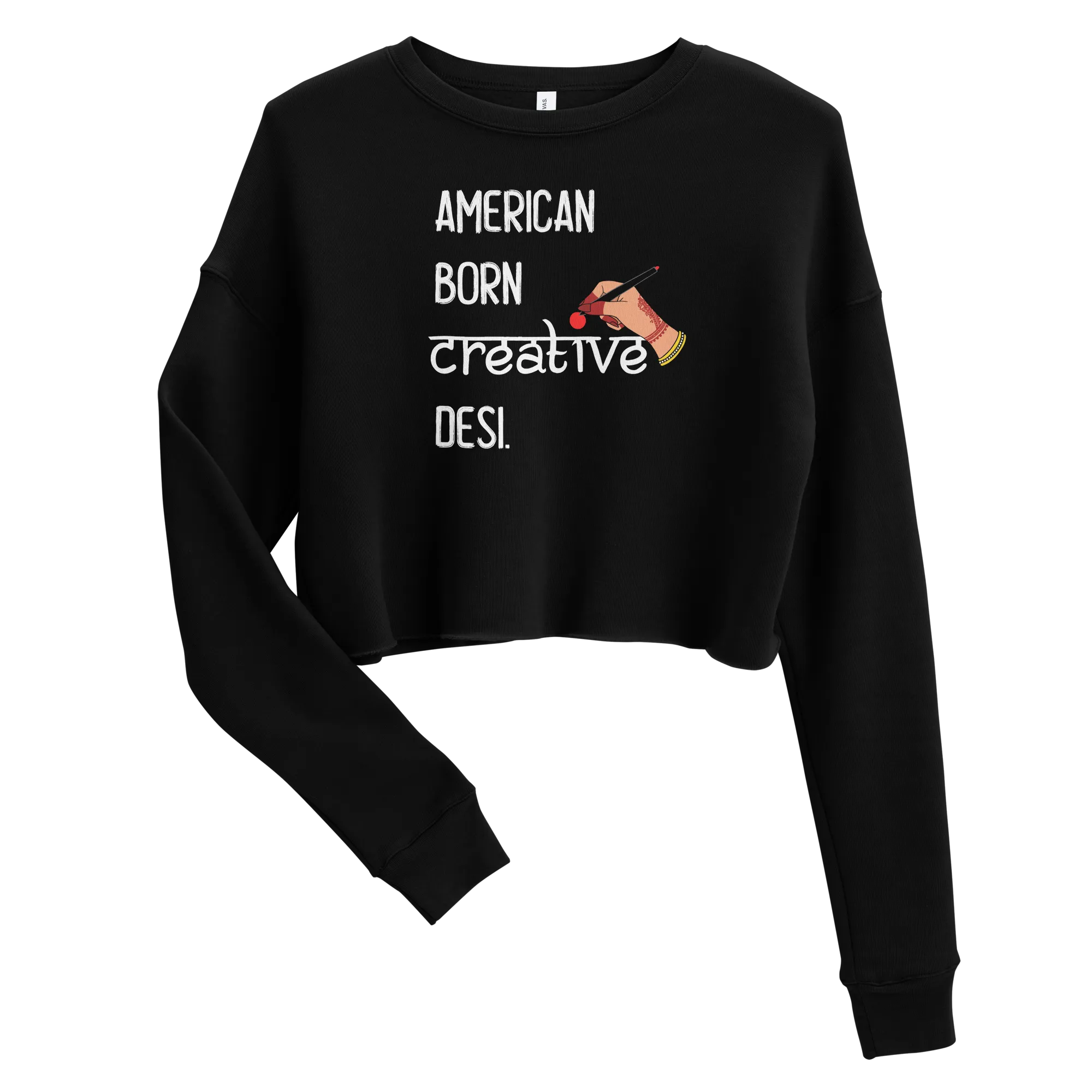 ABCD - Crop Sweatshirt