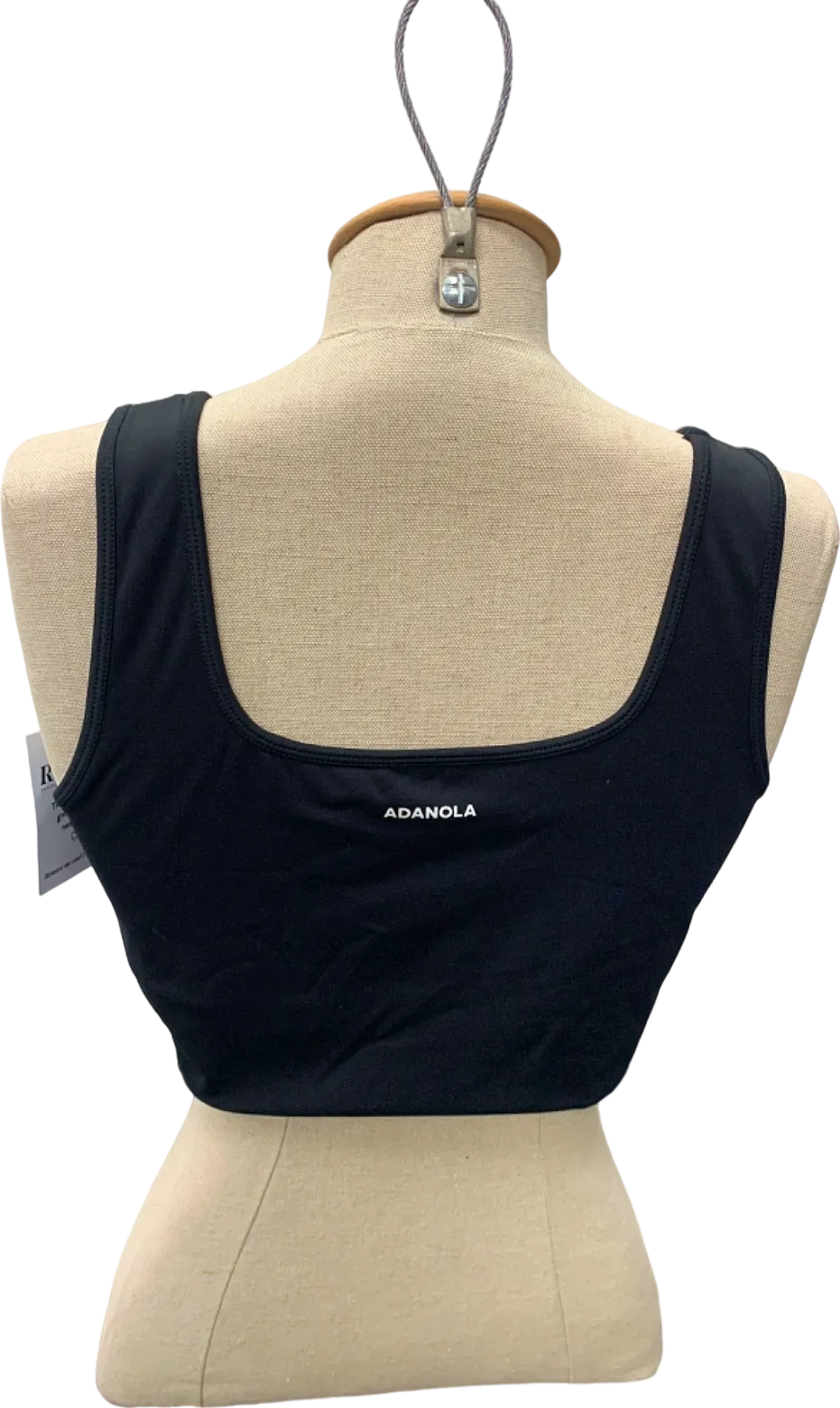 Adanola Black Crop Top UK 2XL