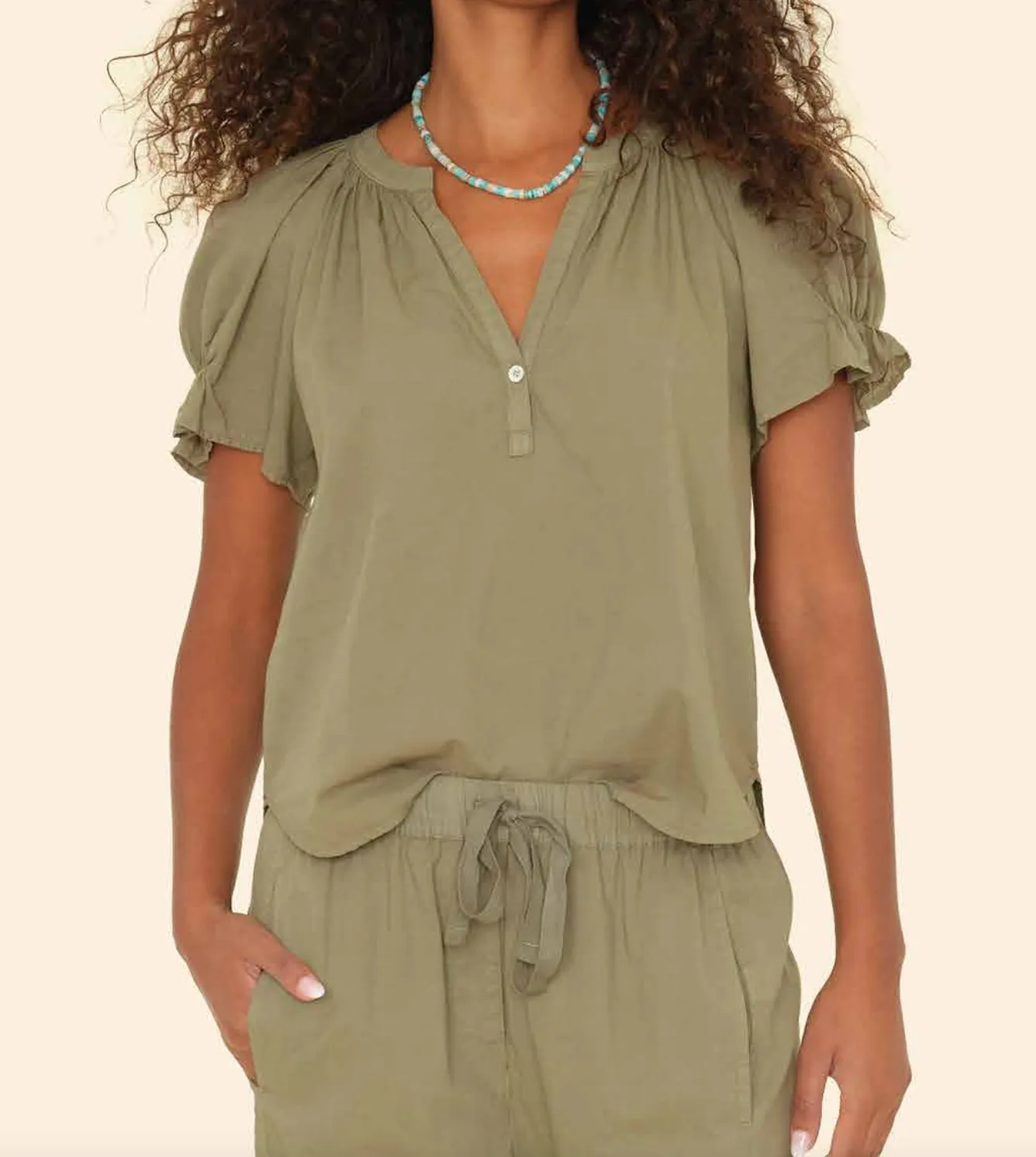 Astryde Top - Dark Seagrass