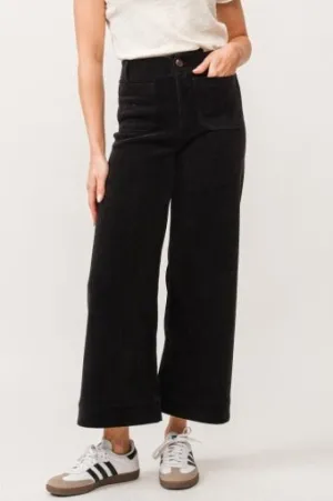 Audrey High Rise Wide Leg Crop Jean