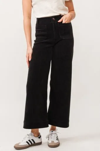 Audrey High Rise Wide Leg Crop Jean