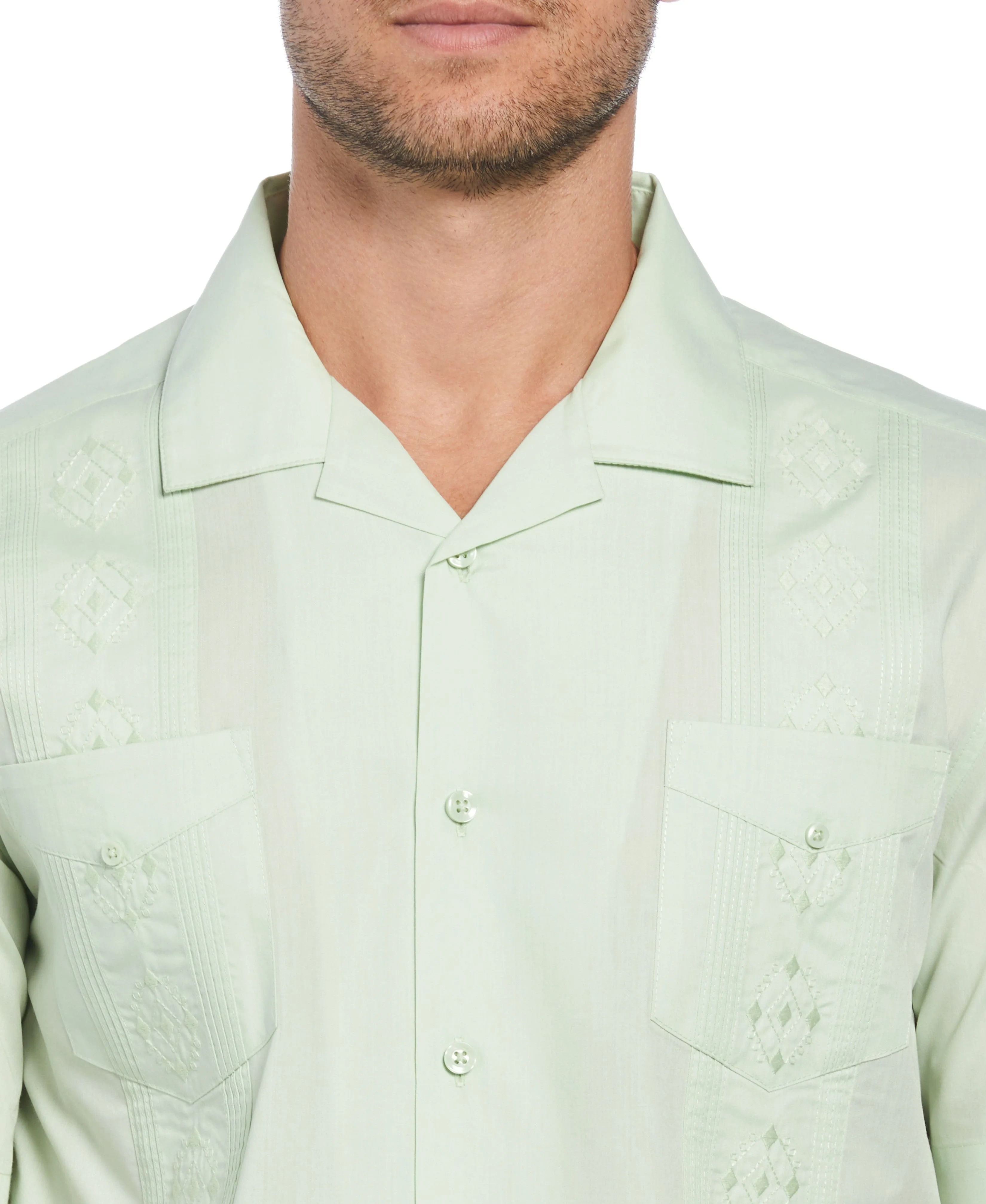 Authentic Embroidered Guayabera Shirt