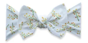 Baby Bling Apricot Bud Printed Knot Headband