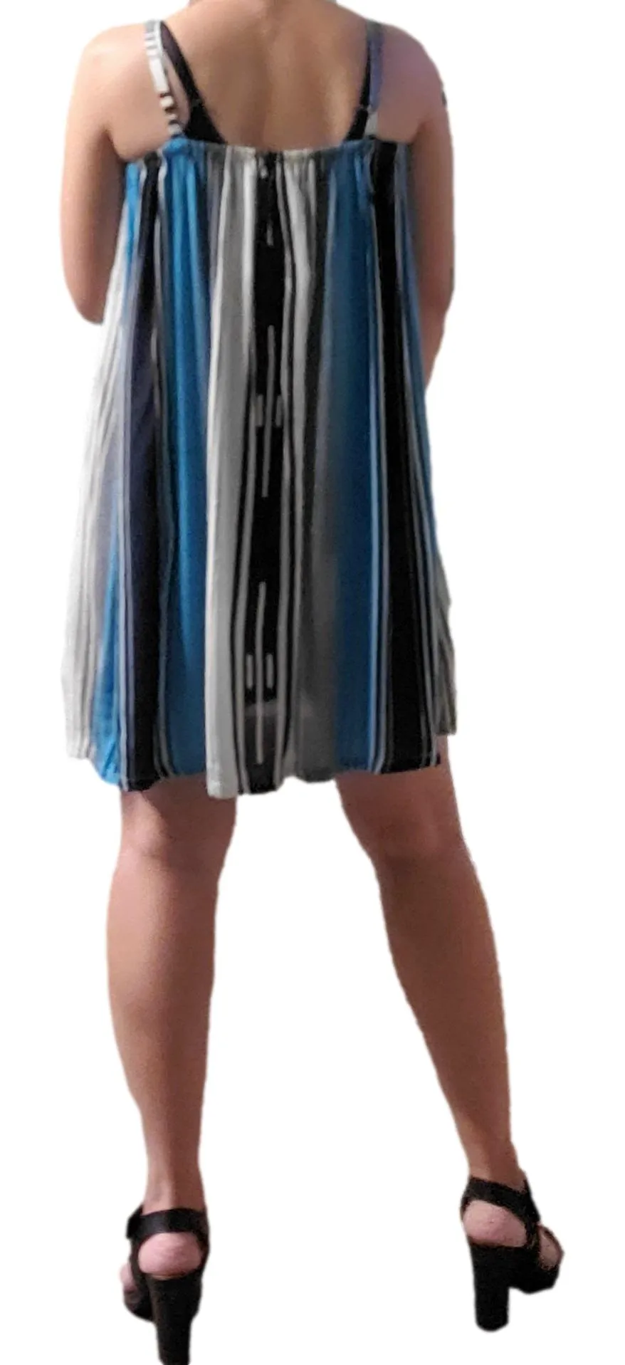 Bali Dress Short - Serape - Aqua