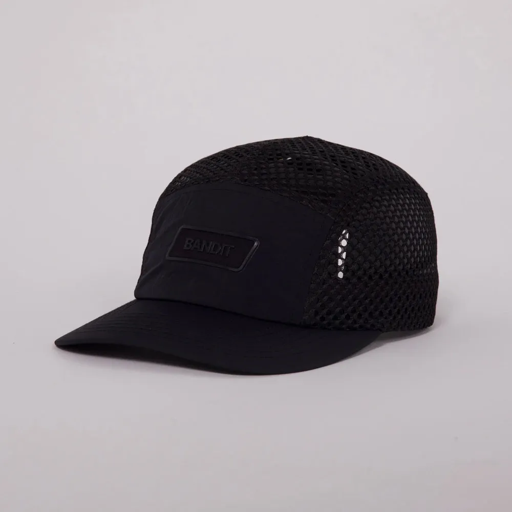 Bandit Running Mesh Run Hat - Black
