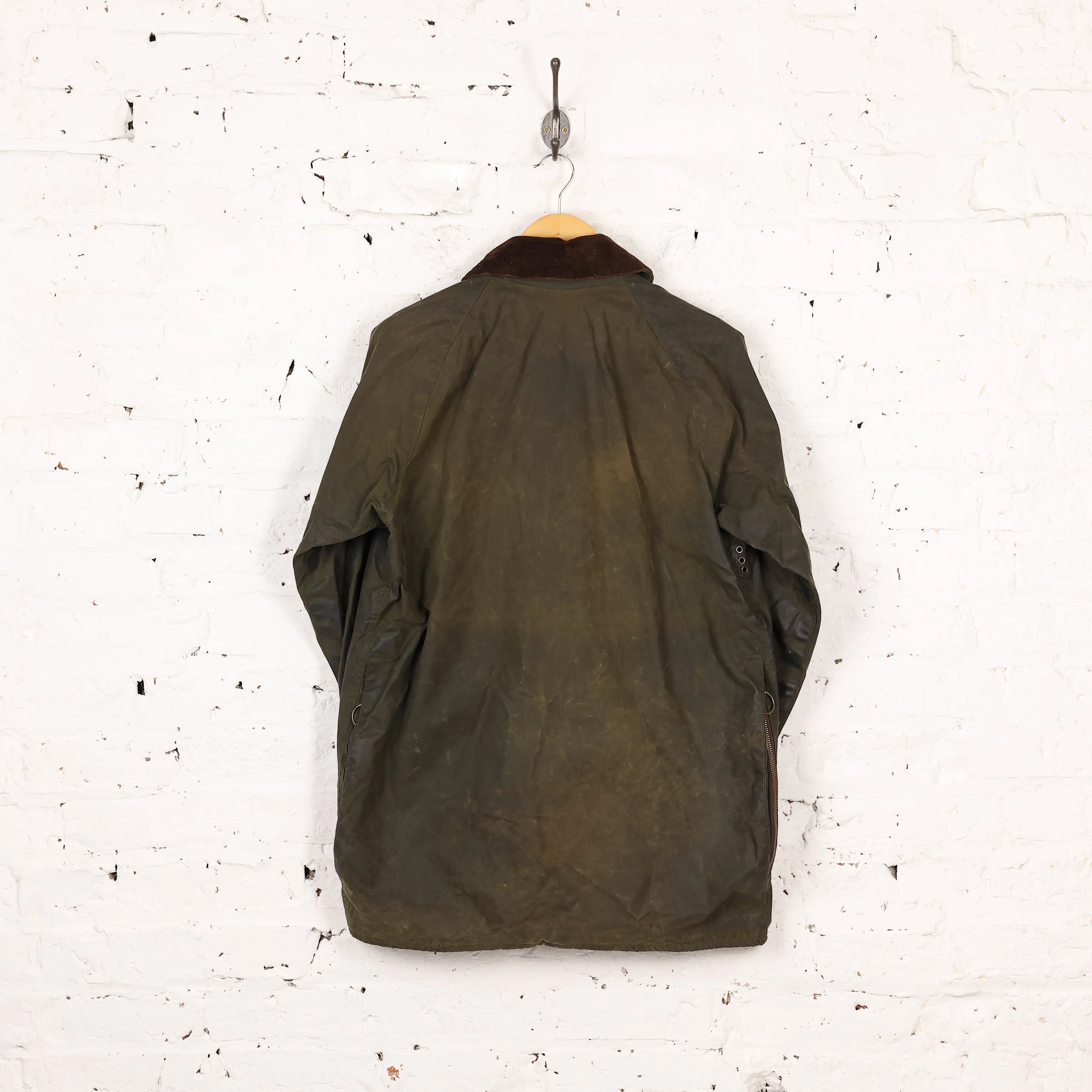 Barbour Beaufort Wax Jacket - Green - S