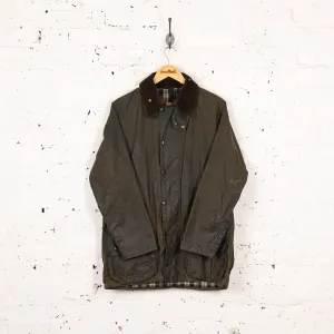 Barbour Beaufort Wax Jacket - Green - S