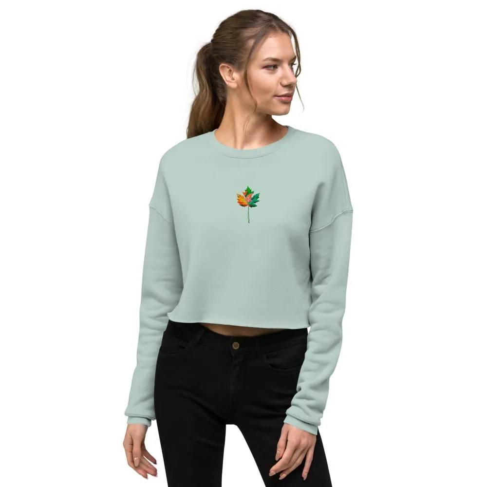Be Extra Fall Crop Sweatshirt