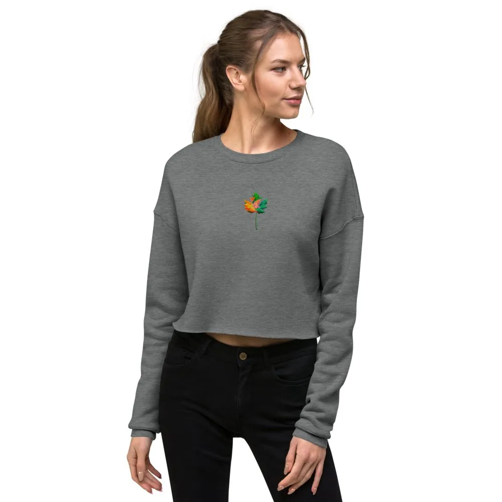 Be Extra Fall Crop Sweatshirt