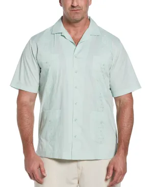 Big & Tall Authentic Embroidered Guayabera Shirt
