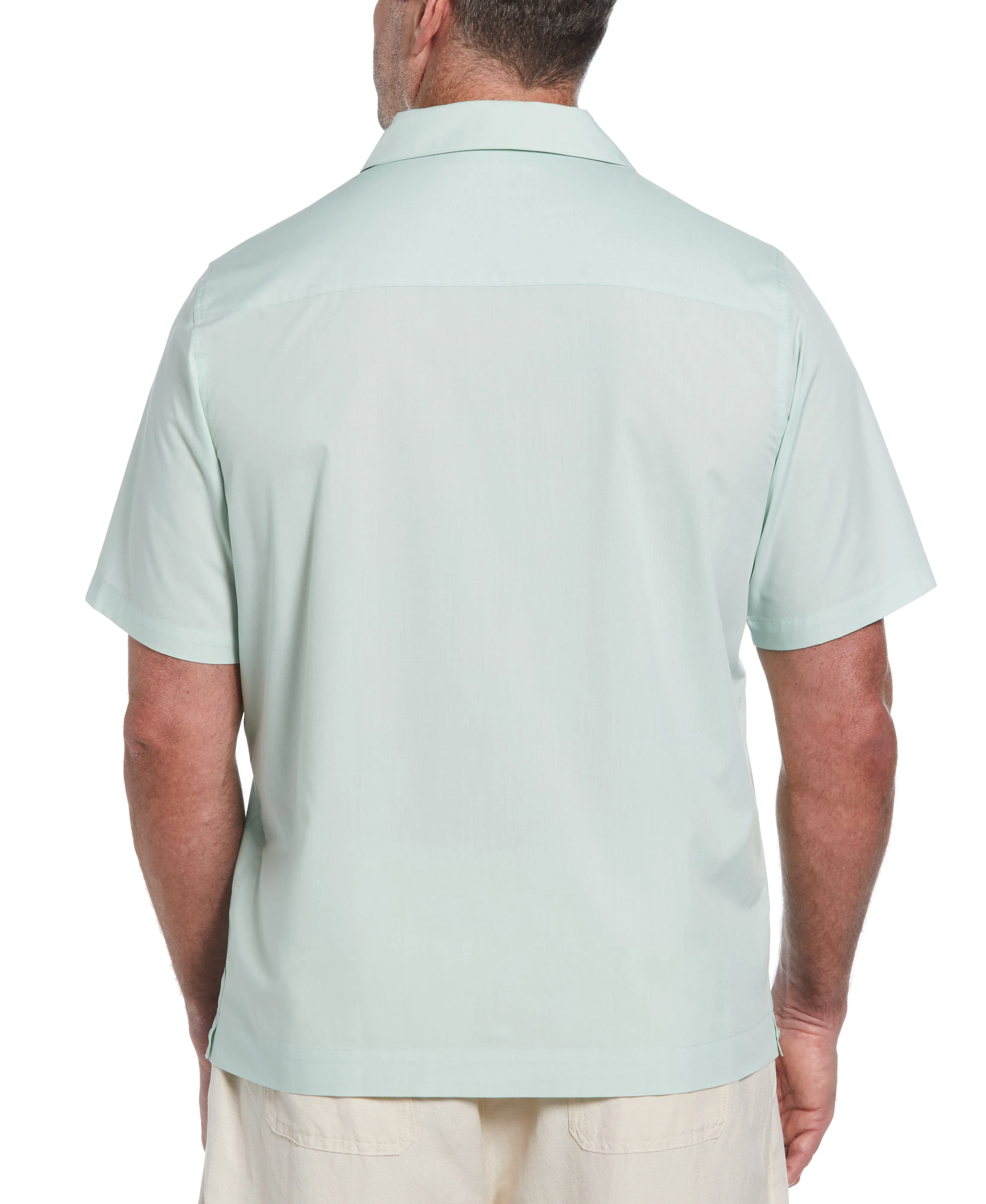Big & Tall Authentic Embroidered Guayabera Shirt