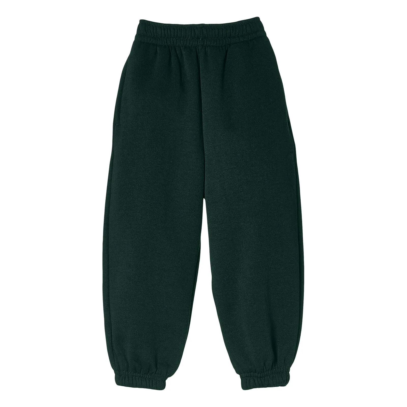BOYS GIRLS CHILDREN SPORTS JOGGING PANTS FLEECE JOGGERS KIDS BOTTOM (Fleece, Boys & Girls, 2-13 Yrs)