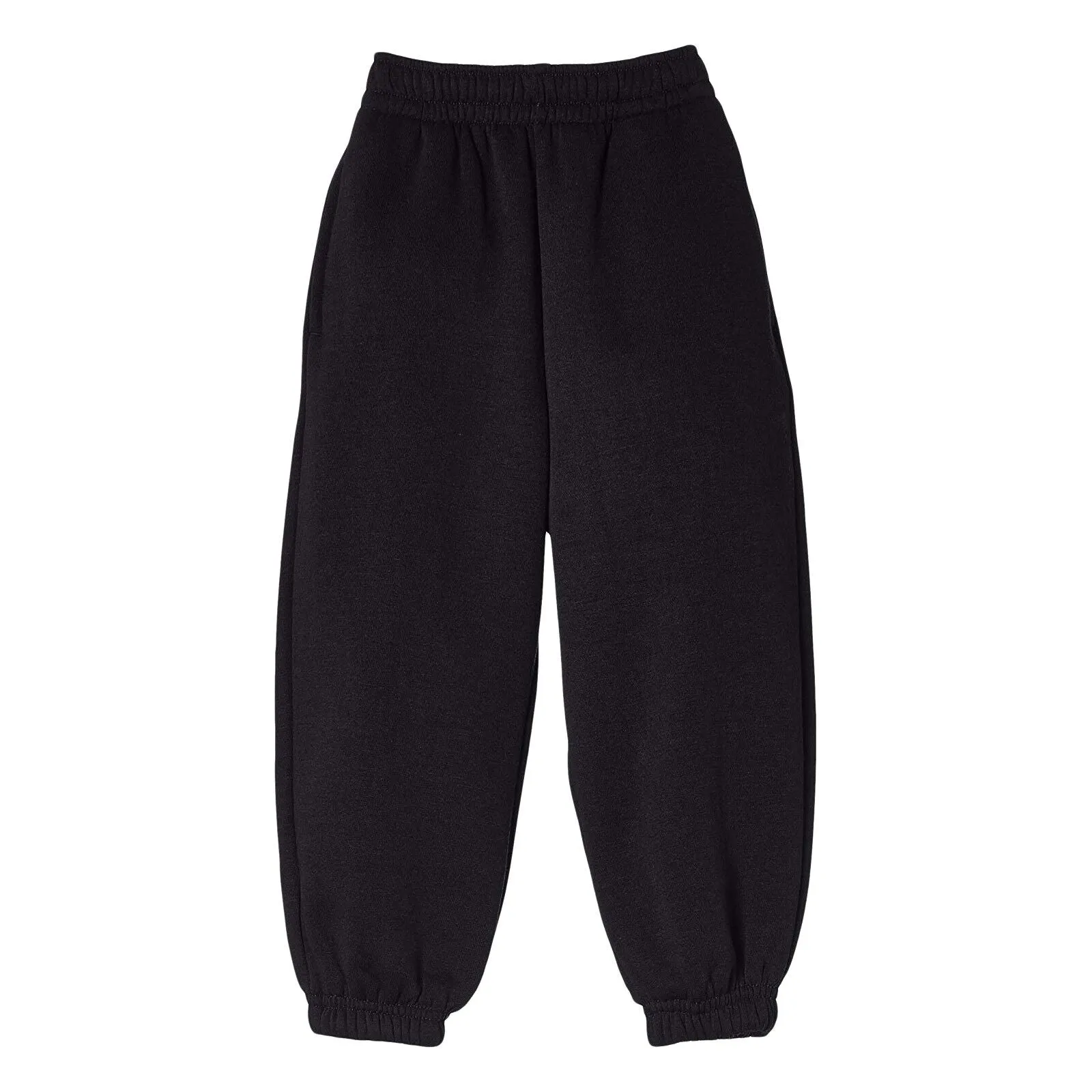 BOYS GIRLS CHILDREN SPORTS JOGGING PANTS FLEECE JOGGERS KIDS BOTTOM (Fleece, Boys & Girls, 2-13 Yrs)
