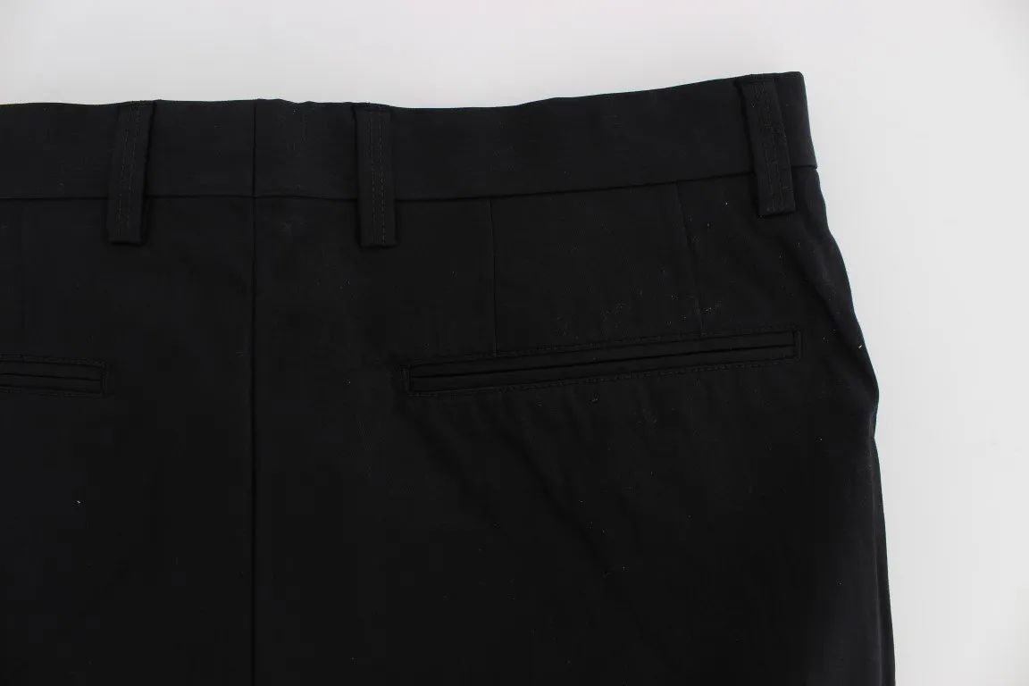 Brown Black 3/4 Length Pants