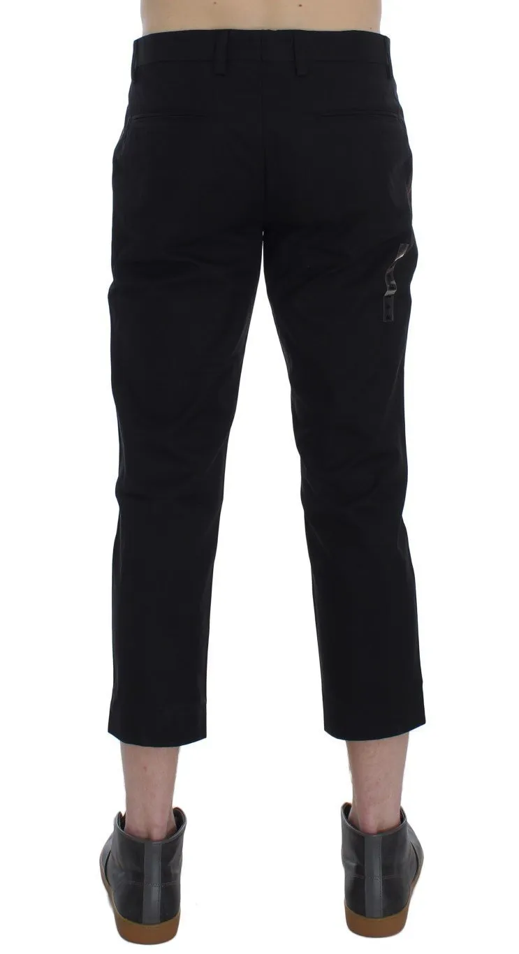 Brown Black 3/4 Length Pants