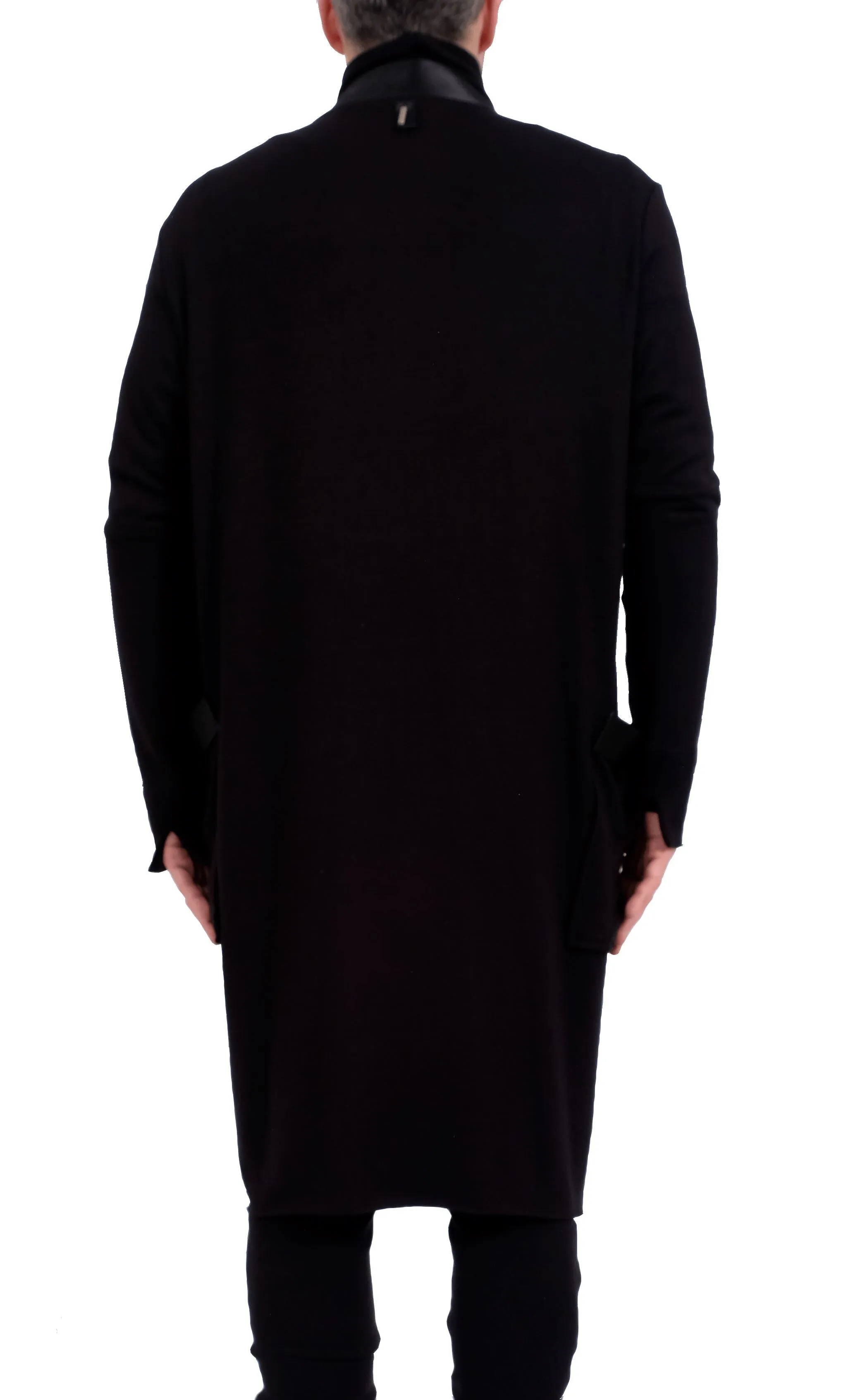 Cardigan with Attached Vest