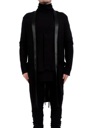 Cardigan with Attached Vest