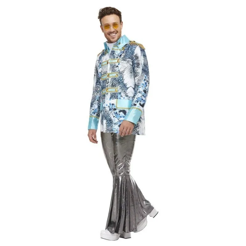 Carnival Jacket, White & Blue