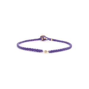 Classic Diamond Bracelet in Violet