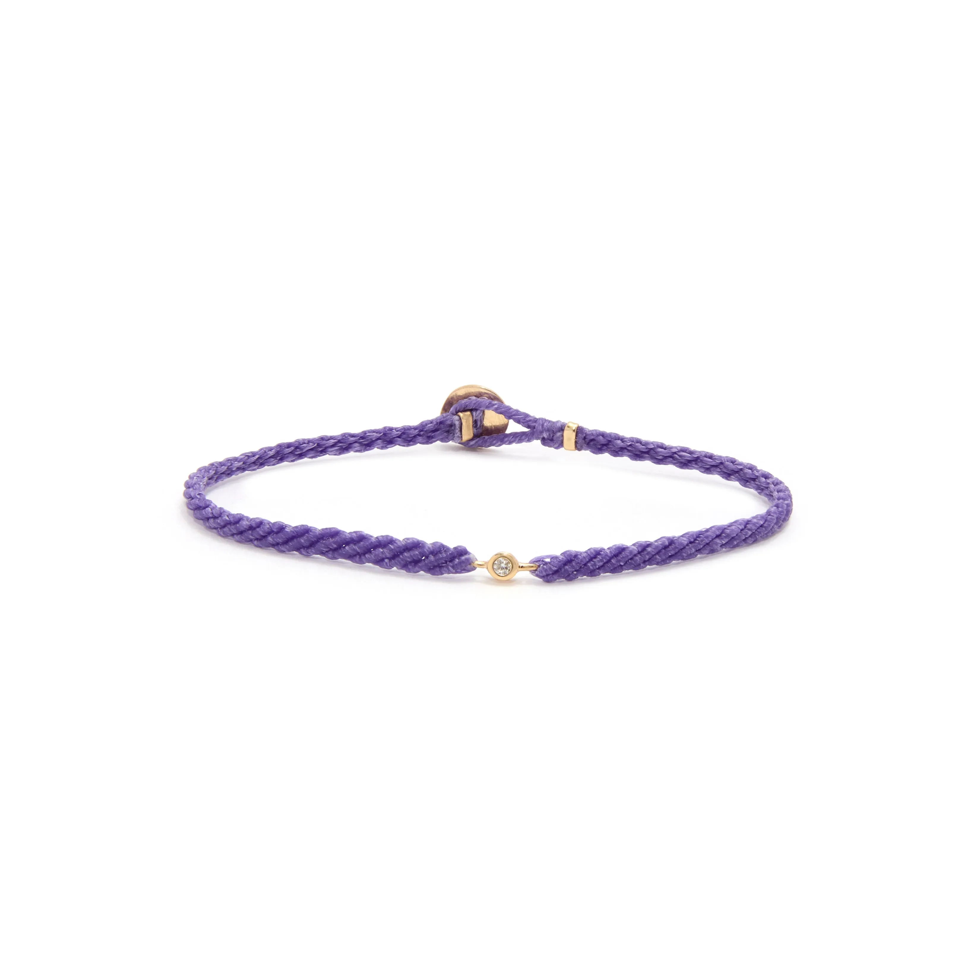 Classic Diamond Bracelet in Violet