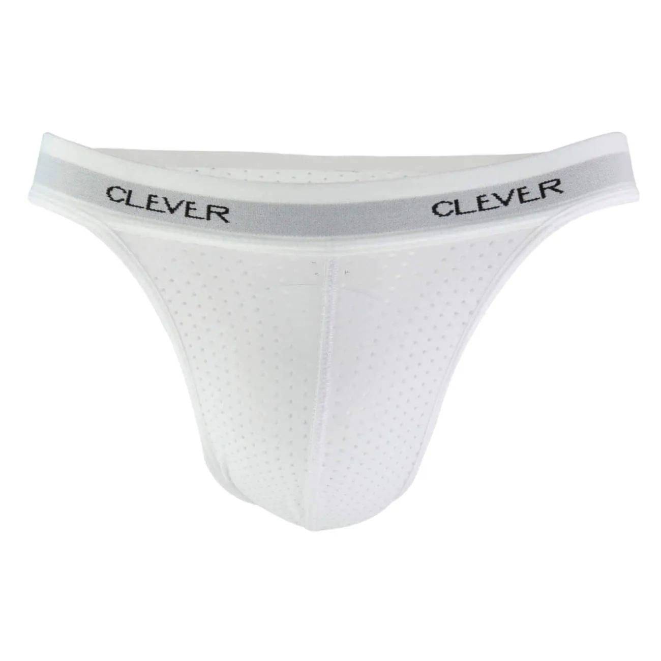 Clever 0001 Mesh Thong White