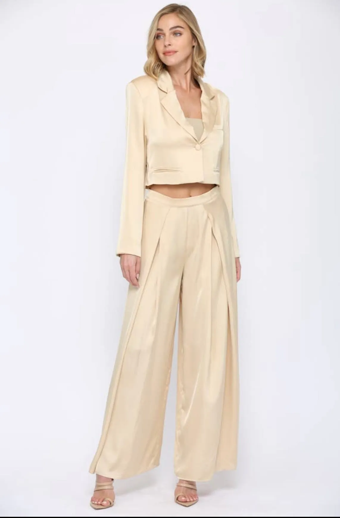 Coco's Pant Suit in Golden Goddess