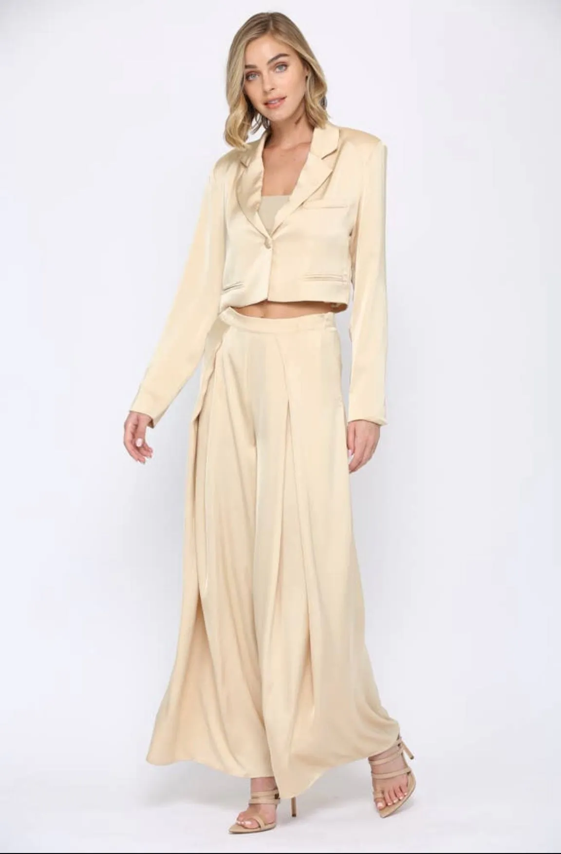Coco's Pant Suit in Golden Goddess