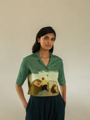 Cord   I   Crop Shirt