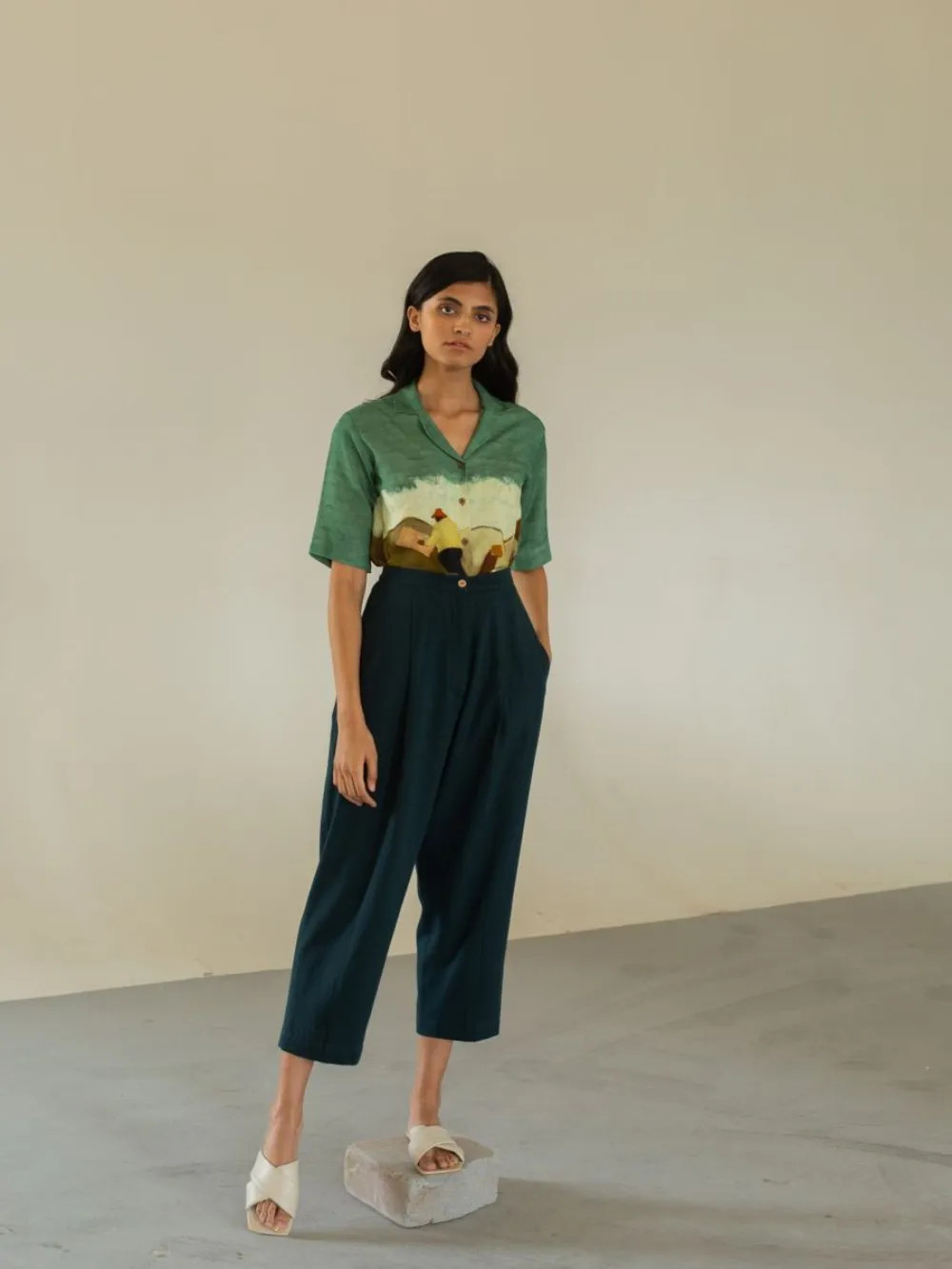 Cord   I   Crop Shirt