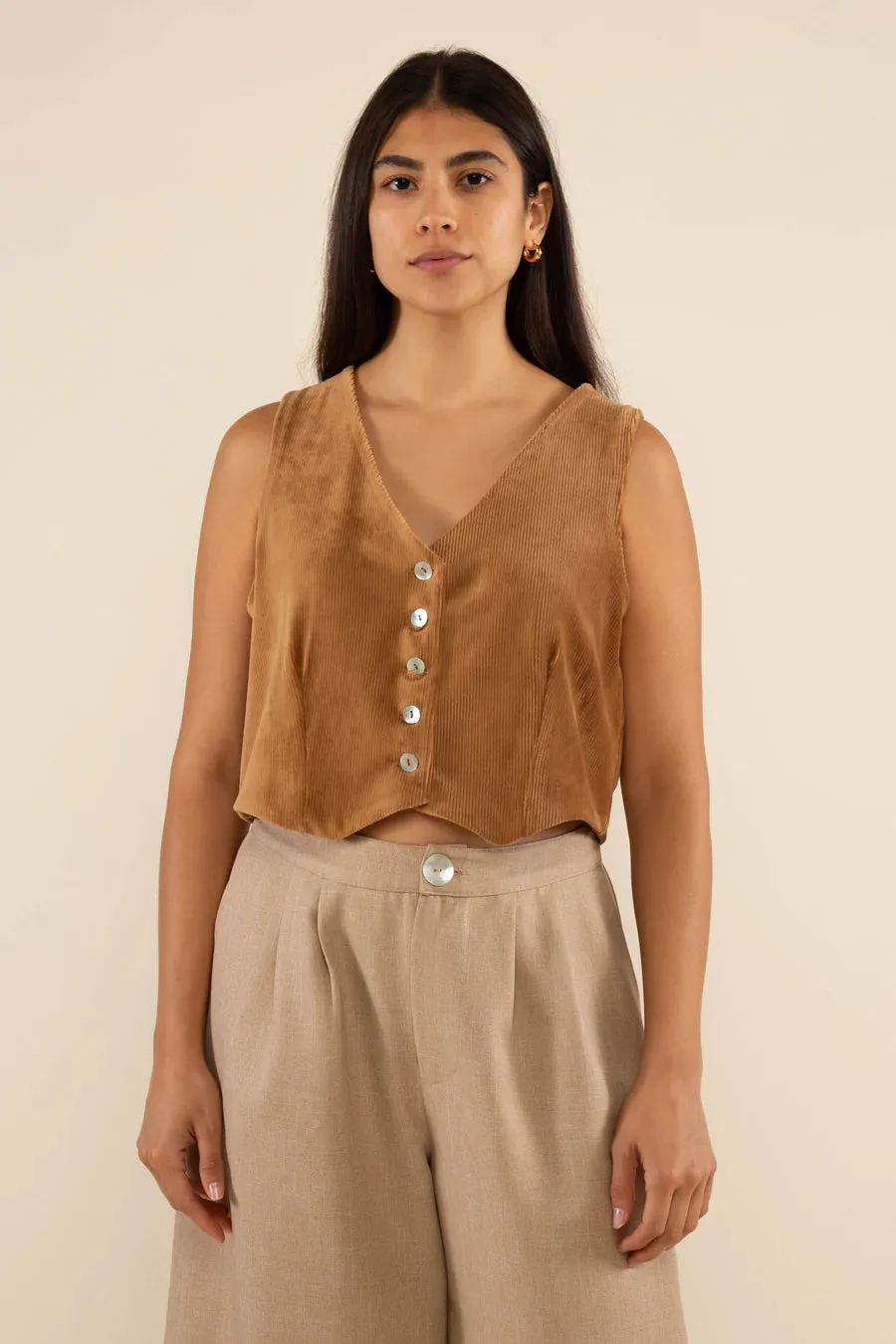 Cord Vest