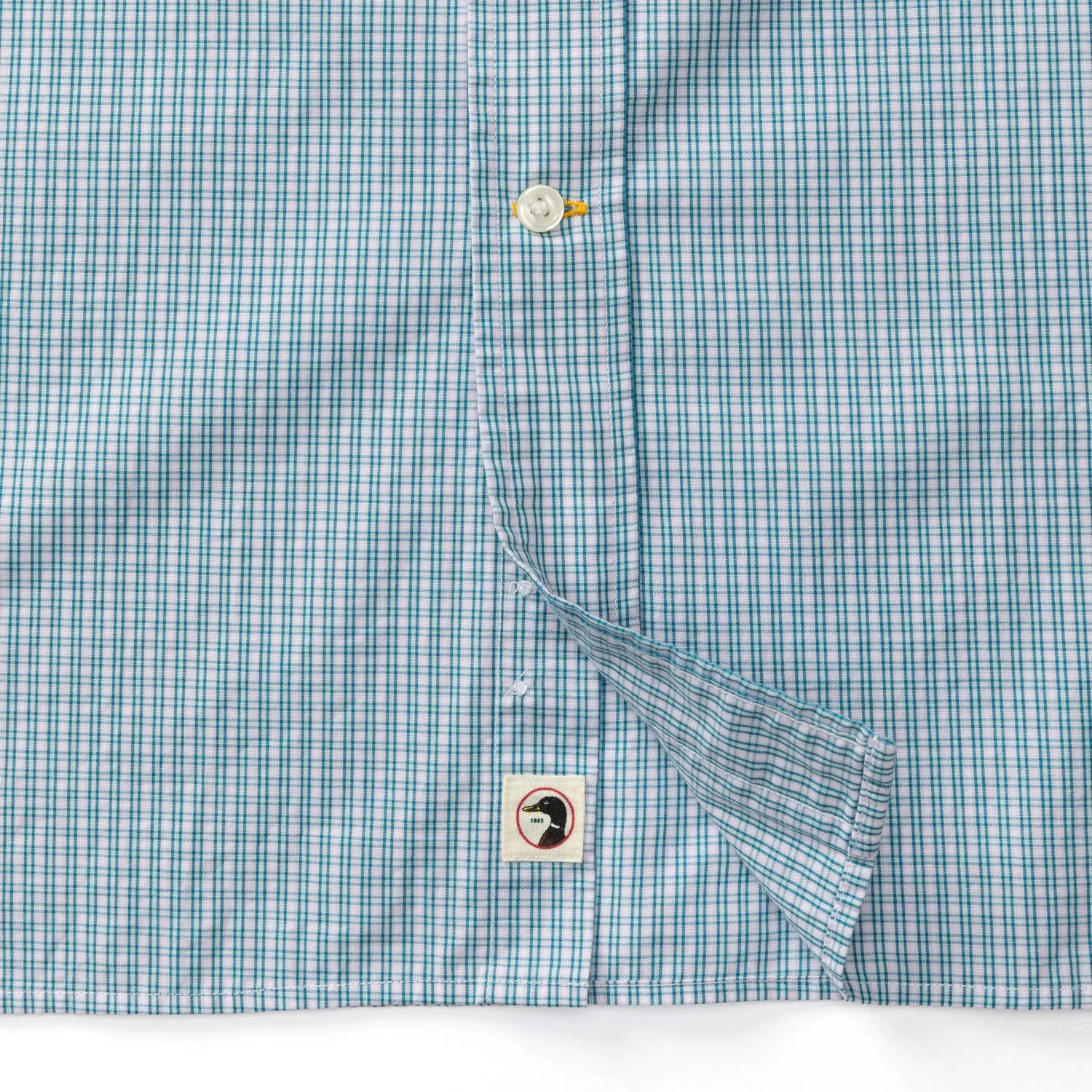 Cotton Poplin Sport Shirt - Ferry Plaid