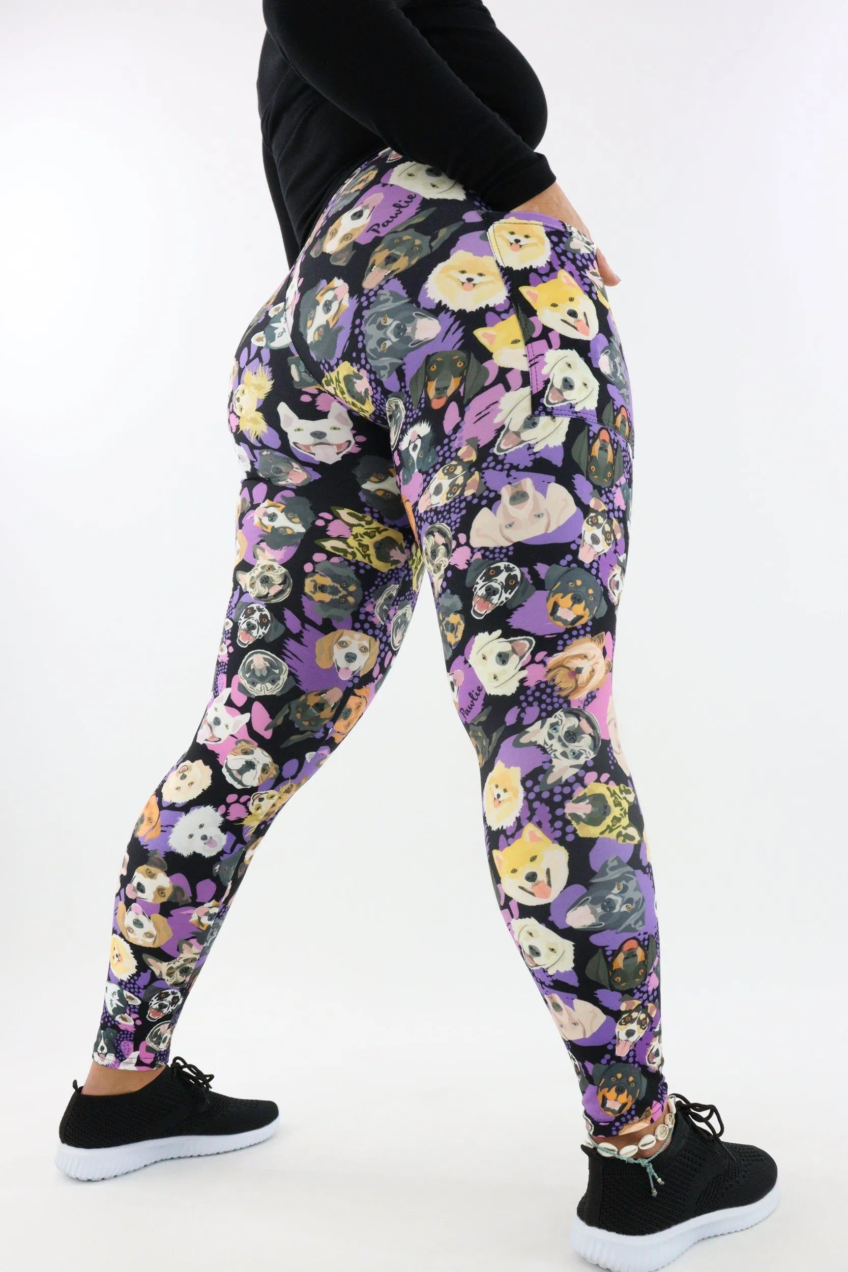 Doggo 2.0 - Casual - Regular Full Leggings - Pockets