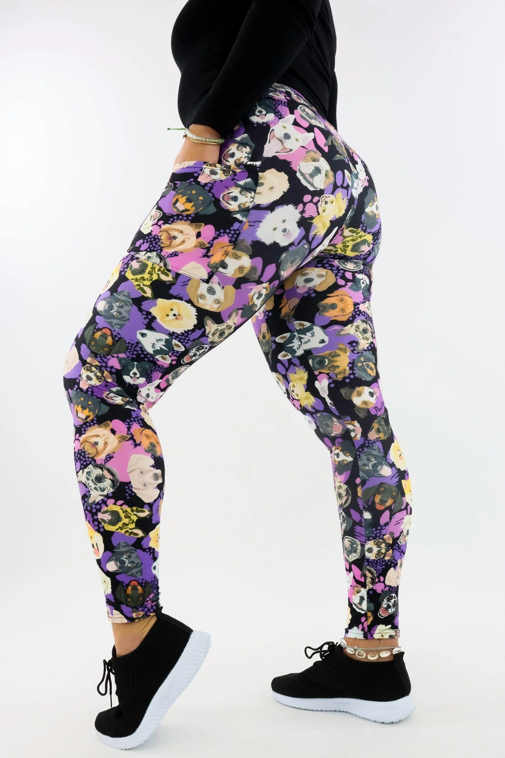 Doggo 2.0 - Casual - Regular Full Leggings - Pockets