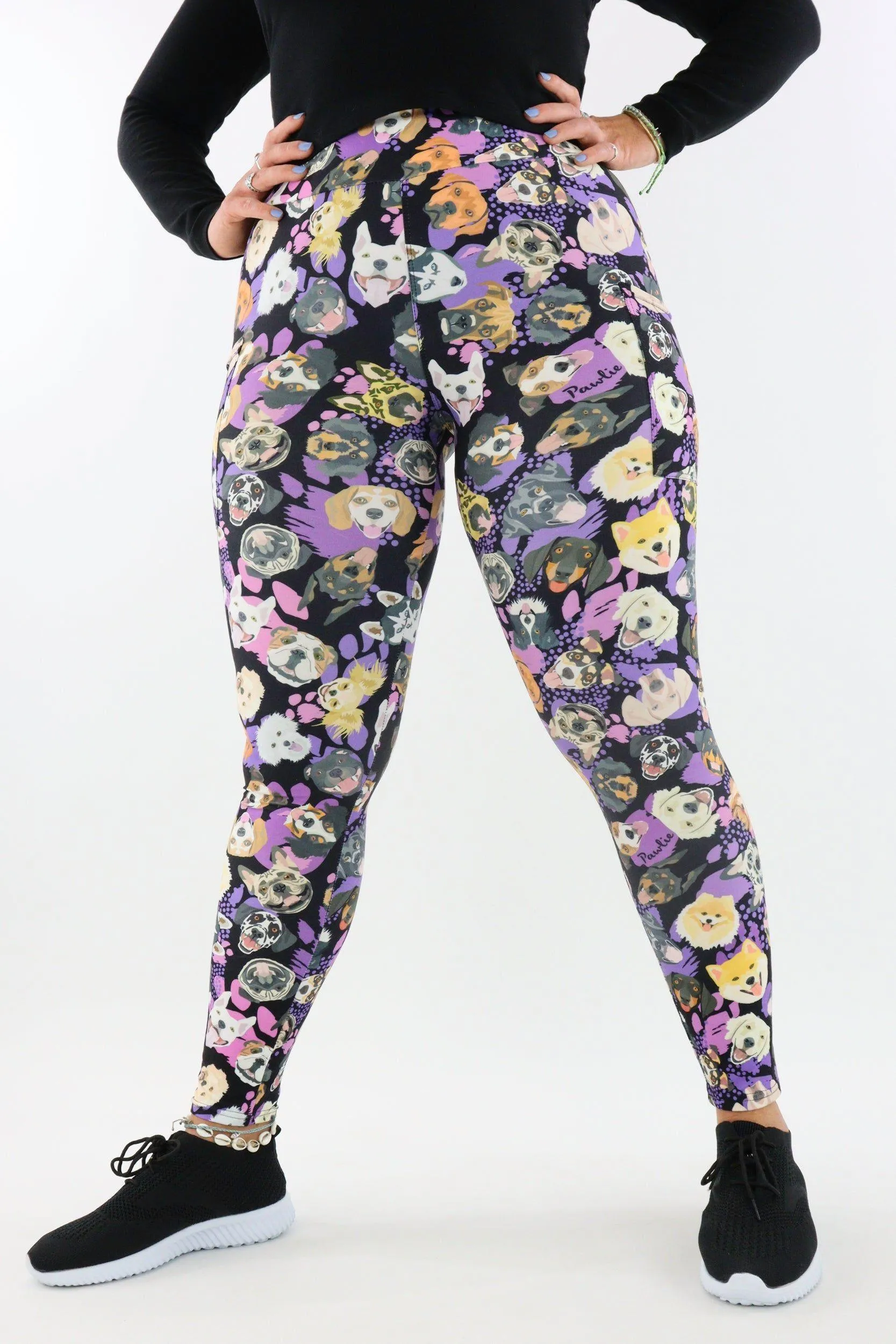 Doggo 2.0 - Casual - Regular Full Leggings - Pockets