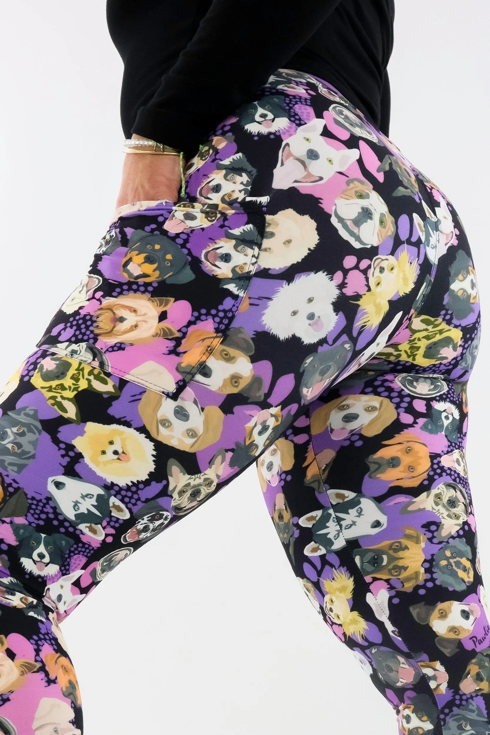 Doggo 2.0 - Casual - Regular Full Leggings - Pockets