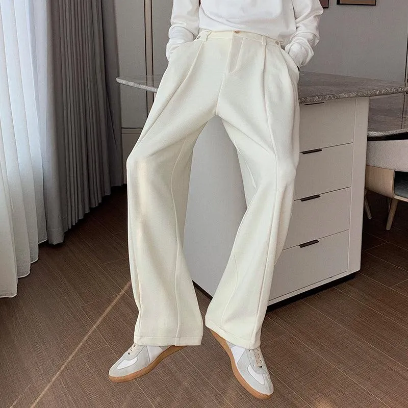 Draped Pleated Pants