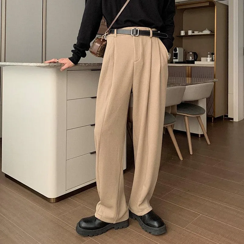 Draped Pleated Pants