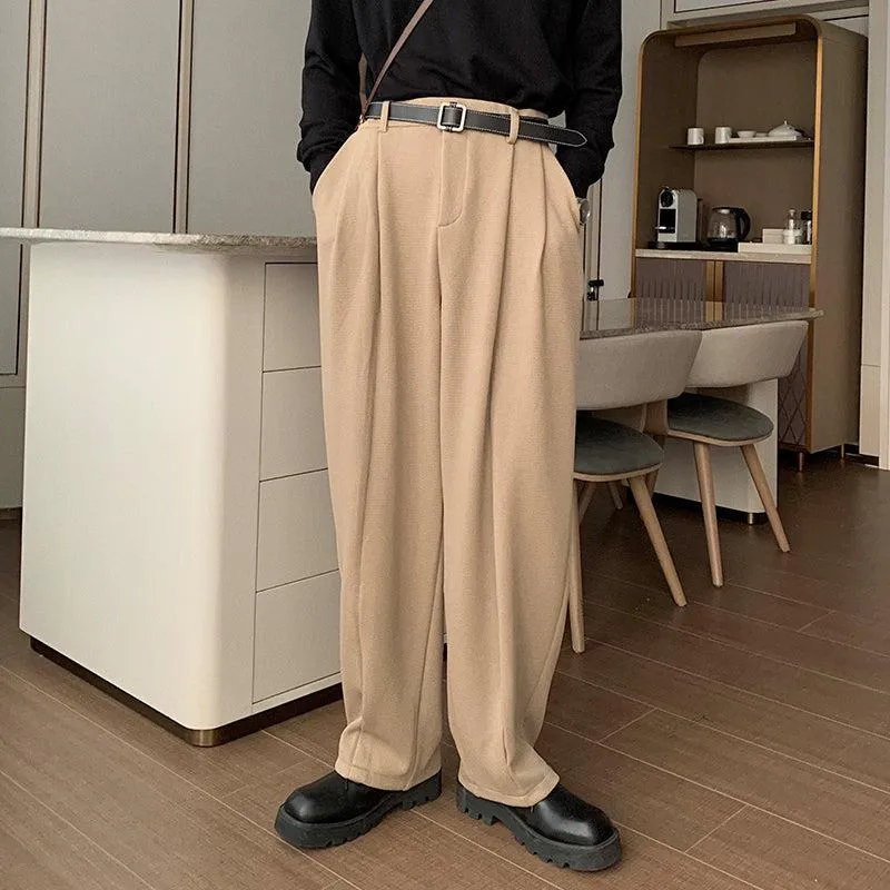 Draped Pleated Pants