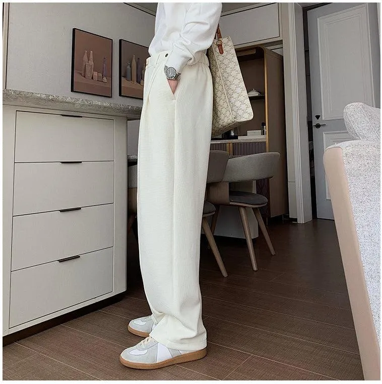 Draped Pleated Pants