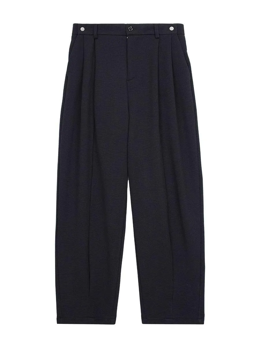 Draped Pleated Pants