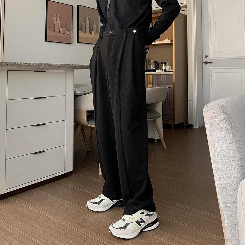 Draped Pleated Pants
