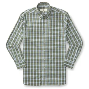Duck Head Performance Poplin Sport Wester Plaid Shirt