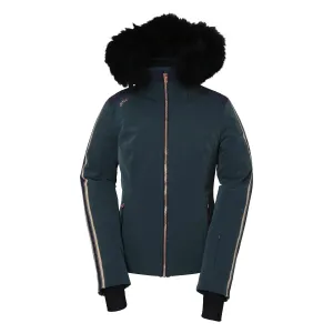 Emerald Hybrid Fur Ski Jacket 2020