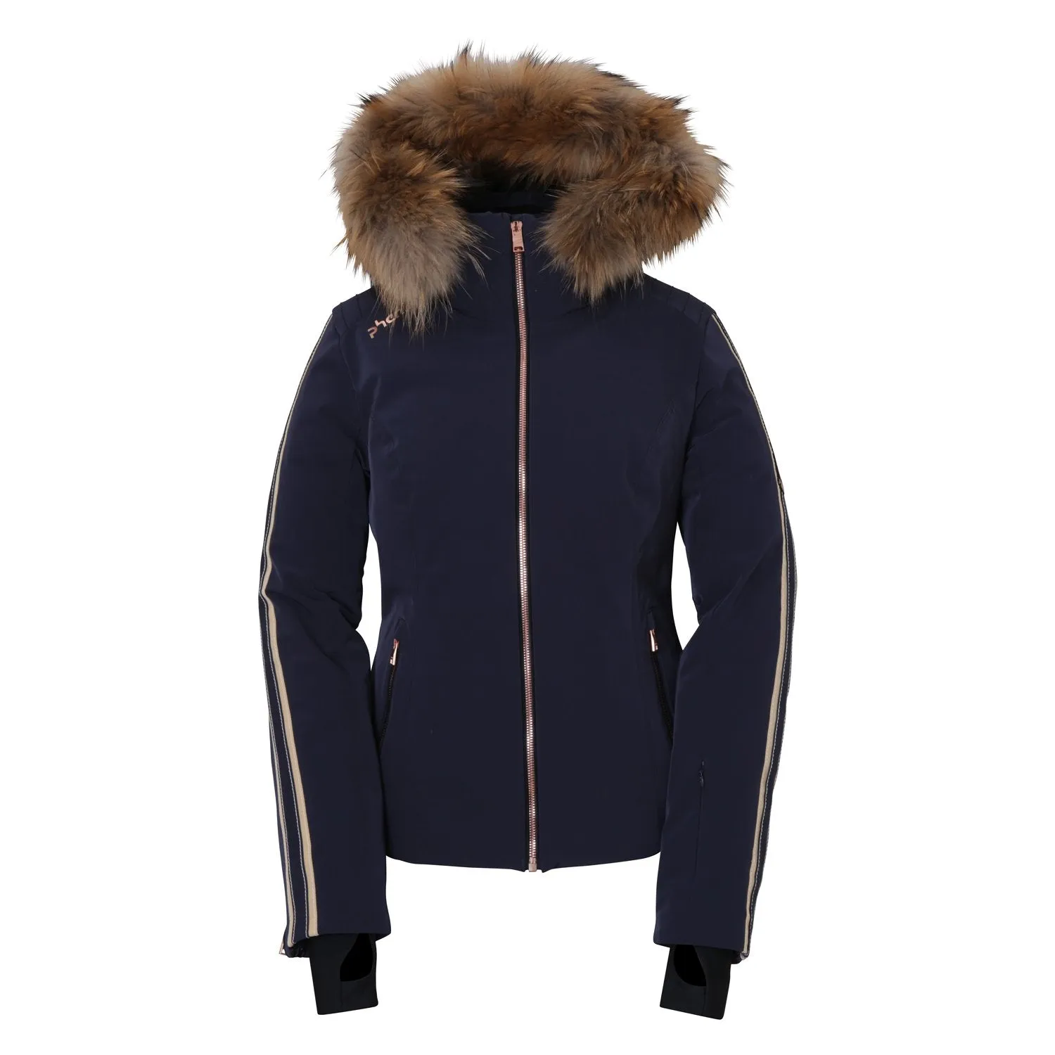 Emerald Hybrid Fur Ski Jacket 2020