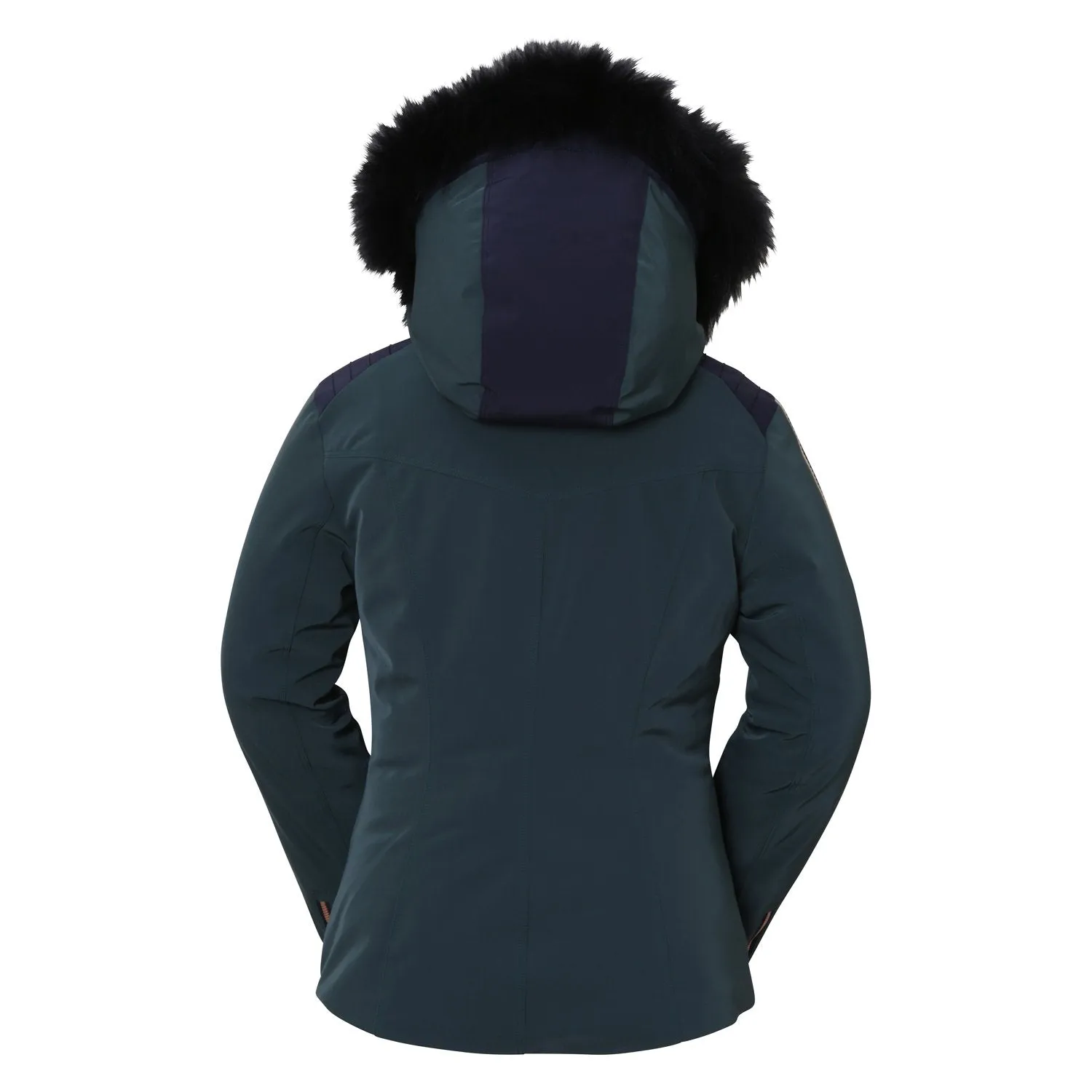 Emerald Hybrid Fur Ski Jacket 2020