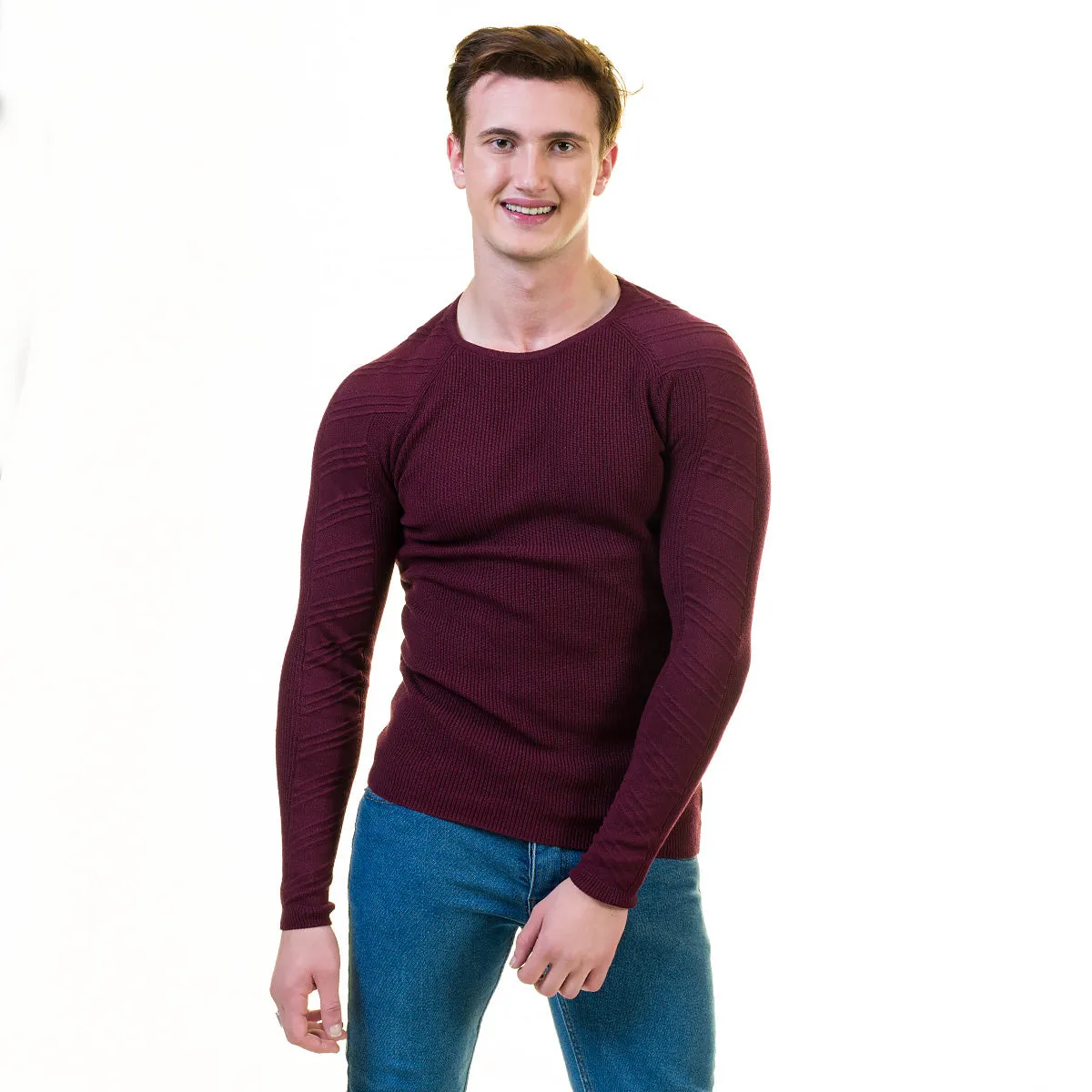 European Wool Luxury Zippered With Sweater Jacket Warm Winter Tailor Fit