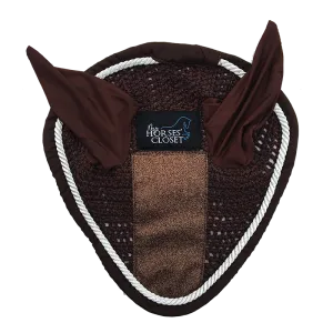 Fly Bonnet Glitter Sparkles Copper Chocolate Brown